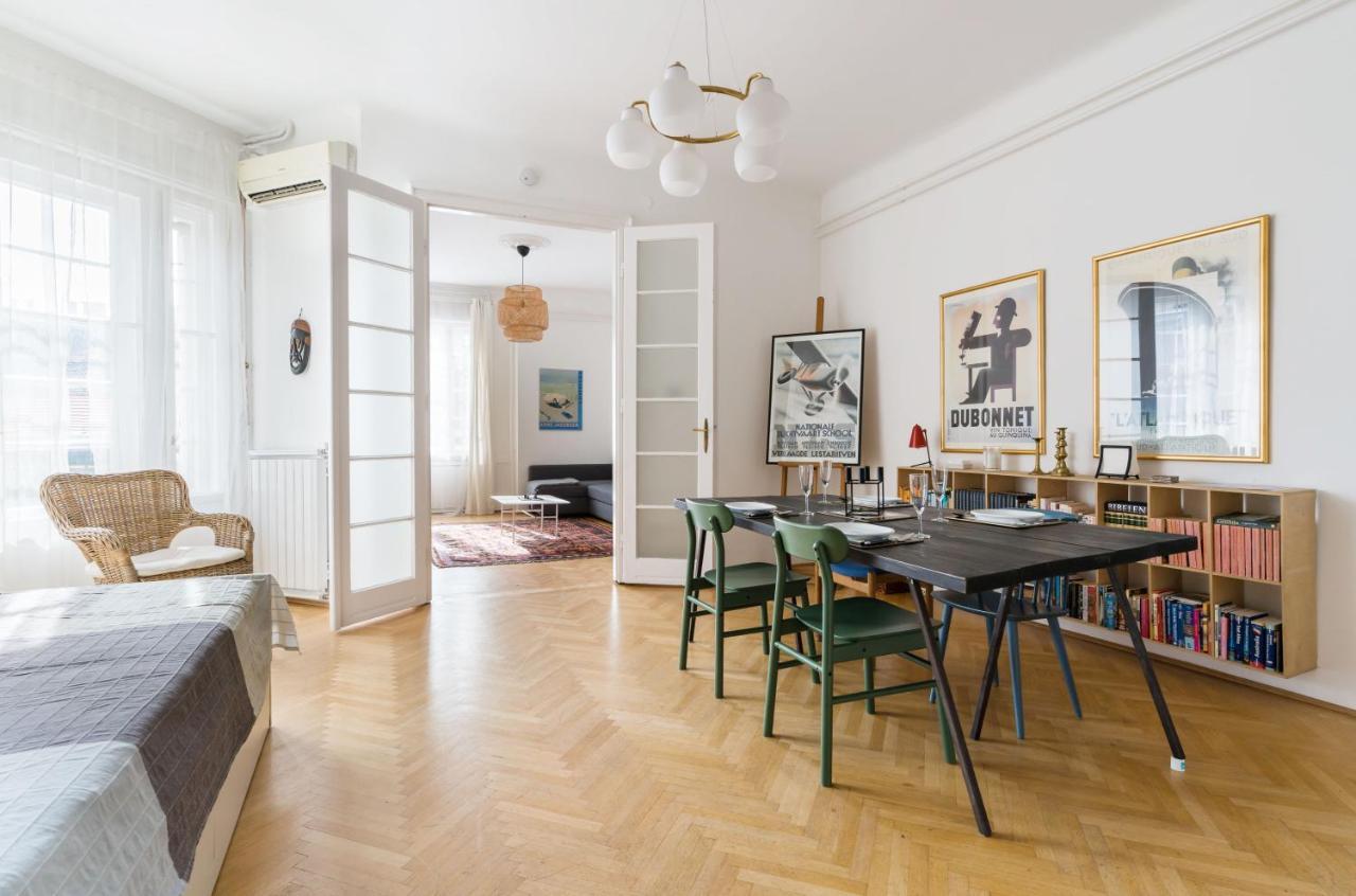Klauzal apartment w/3 bedrooms, french balcony Budapeszt Zewnętrze zdjęcie