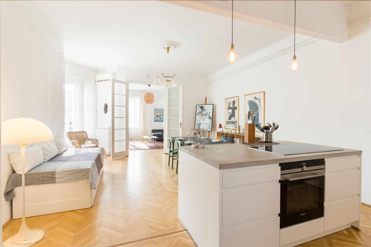 Klauzal apartment w/3 bedrooms, french balcony Budapeszt Zewnętrze zdjęcie