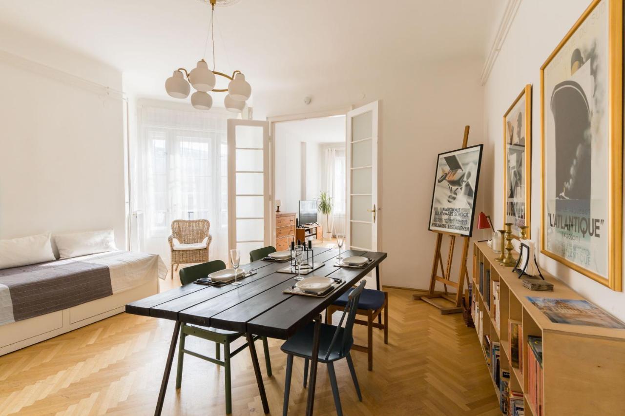 Klauzal apartment w/3 bedrooms, french balcony Budapeszt Zewnętrze zdjęcie